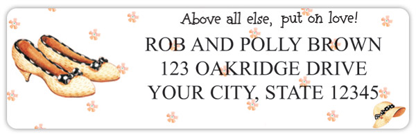 Fashion-Wise Address Labels